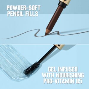 Revlon ColorStay Brow Fantasy, Eyebrow Pencil with Clear Shaping Gel, 001 Ash Blonde - Image 5