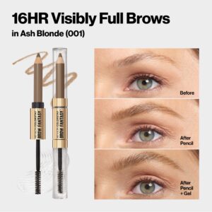 Revlon ColorStay Brow Fantasy, Eyebrow Pencil with Clear Shaping Gel, 001 Ash Blonde - Image 9