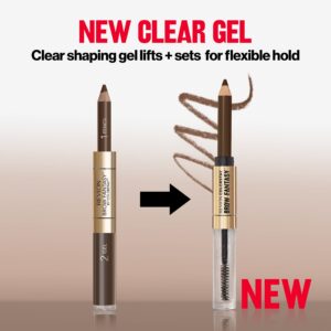 Revlon ColorStay Brow Fantasy, Eyebrow Pencil with Clear Shaping Gel, 001 Ash Blonde - Image 12