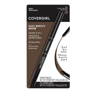 COVERGIRL Easy Breezy Brow Draw and Fill Brow Tool, Rich Brown, 0.02 oz - Image 24