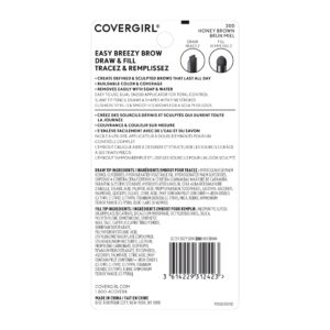 COVERGIRL Easy Breezy Brow Draw and Fill Brow Tool, Rich Brown, 0.02 oz - Image 25