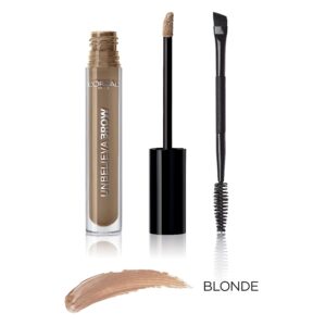 L'Oreal Paris Unbelieva-Brow Longwear Waterproof Tinted Brow Gel, Blonde - Image 5
