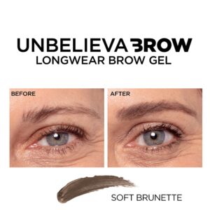L'Oreal Paris Unbelieva-Brow Longwear Waterproof Tinted Brow Gel, Blonde - Image 21