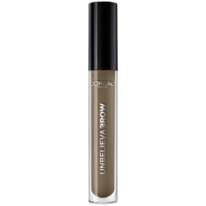 L'Oreal Paris Unbelieva-Brow Longwear Waterproof Tinted Brow Gel, Blonde - Image 70