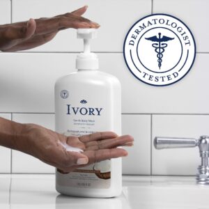Ivory Mild and Gentle Body Wash, Coconut Scent, for All Skin Types, 35 fl oz - Image 4
