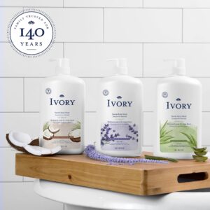 Ivory Mild and Gentle Body Wash, Coconut Scent, for All Skin Types, 35 fl oz - Image 6