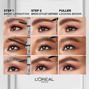L'Oréal Paris Infallible up to 24H Wear Brow Lamination, Transparent, 0.16 fl oz - Image 6