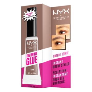 Nyx Professional Makeup Brow Glue, Extreme Hold Eyebrow Gel, Clear, 0.17 oz - Image 16