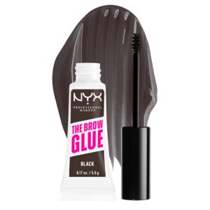 Nyx Professional Makeup Brow Glue, Extreme Hold Eyebrow Gel, Clear, 0.17 oz - Image 20