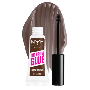 Nyx Professional Makeup Brow Glue, Extreme Hold Eyebrow Gel, Clear, 0.17 oz - Image 25
