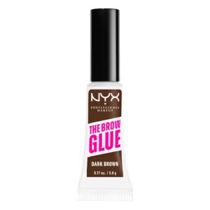 Nyx Professional Makeup Brow Glue, Extreme Hold Eyebrow Gel, Clear, 0.17 oz - Image 27