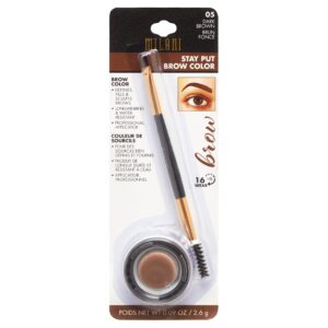 Milani Stay Put Brow Color, Soft Brown, 0.09 oz - Image 34
