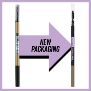Maybelline Express Brow Ultra Slim Pencil Eyebrow Makeup, Deep Brown