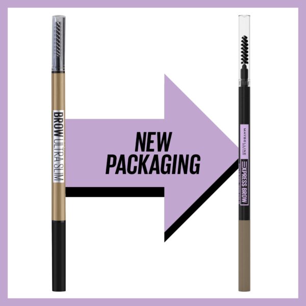 Maybelline Express Brow Ultra Slim Pencil Eyebrow Makeup, Deep Brown