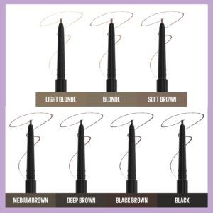 Maybelline Express Brow Ultra Slim Pencil Eyebrow Makeup, Deep Brown
