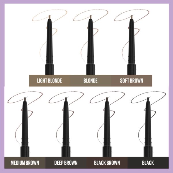 Maybelline Express Brow Ultra Slim Pencil Eyebrow Makeup, Deep Brown