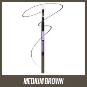Maybelline Express Brow Ultra Slim Pencil Eyebrow Makeup, Deep Brown