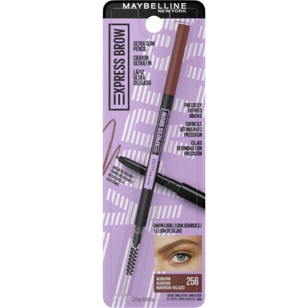 Maybelline Express Brow Ultra Slim Pencil Eyebrow Makeup, Deep Brown