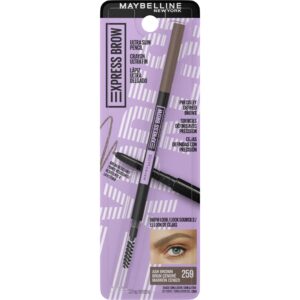 Maybelline Express Brow Ultra Slim Pencil Eyebrow Makeup, Deep Brown