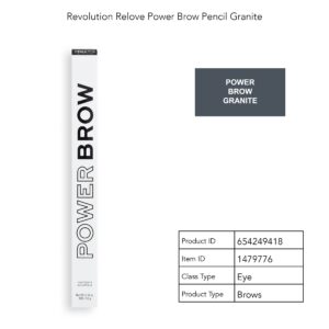 Relove by Revolution Power Brow Pencil - Granite - Image 5