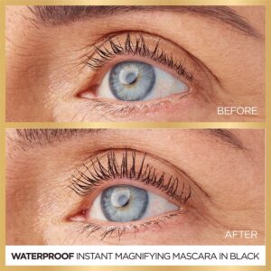 L'Oreal Paris Age Perfect Lash Magnifying Waterproof Mascara, Black - Image 3