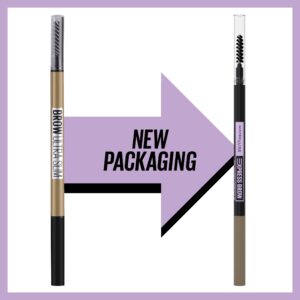 Maybelline Express Brow Ultra Slim Pencil Eyebrow Makeup, Deep Brown