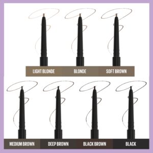 Maybelline Express Brow Ultra Slim Pencil Eyebrow Makeup, Deep Brown