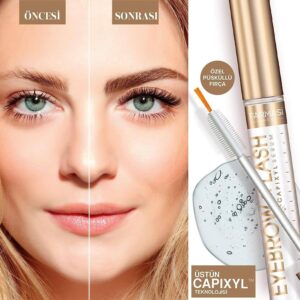FARMASI Eyebrow and Lash Serum, Advanced Eyelash Serum to Boost Fuller Thicker, Longer, Healthier, Stronger Lashes and Brows, Nourishing Effect on Brow and Lash Roots, 0.4 fl. oz. / 12 ml - Image 4