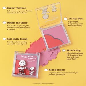 Profusion Cosmetics Peanuts 75th Charlie Brown & Snoopy Bouncy Blush Duo - Image 5