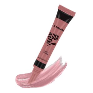 L.A. COLORS Blush, Cream Blush with Brush, Marvelous, Pink Shade, 0.42 fl oz - Image 5