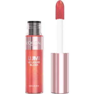 L'Oreal Paris Lumi Le Liquid Blush, Highly Pigmented, Glowy True Rose, 0.33 fl oz - Image 32