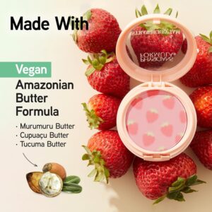 Physicians Formula Murumuru Strawberry Jam Blush, Strawberry, 0.19 oz - Image 8