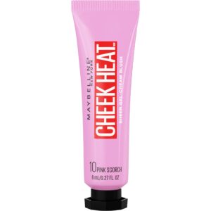 Maybelline Cheek Heat Gel-Cream Blush, Face Makeup, Nude Burn, 0.27 fl. oz. - Image 42
