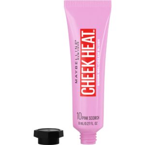 Maybelline Cheek Heat Gel-Cream Blush, Face Makeup, Nude Burn, 0.27 fl. oz. - Image 47