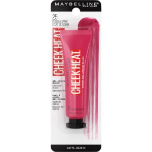 Maybelline Cheek Heat Gel-Cream Blush, Face Makeup, Nude Burn, 0.27 fl. oz. - Image 58