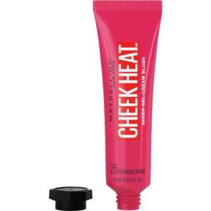 Maybelline Cheek Heat Gel-Cream Blush, Face Makeup, Nude Burn, 0.27 fl. oz. - Image 59