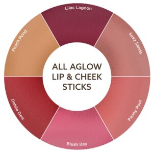 Burts Bees 100% Natural All Aglow Lip & Cheek Stick, Suez Sands - 1 Tube - Image 29