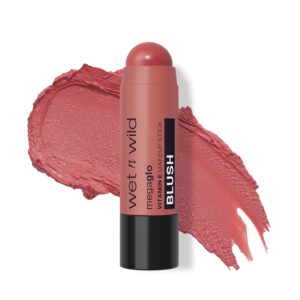 Wet n Wild Mega Glo Vitamin E Blush Makeup Stick - Say It Ain't Rose - Image 13
