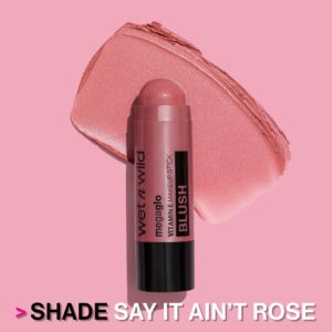 Wet n Wild Mega Glo Vitamin E Blush Makeup Stick - Say It Ain't Rose - Image 20