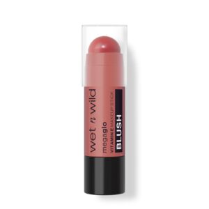 Wet n Wild Mega Glo Vitamin E Blush Makeup Stick - Say It Ain't Rose - Image 21