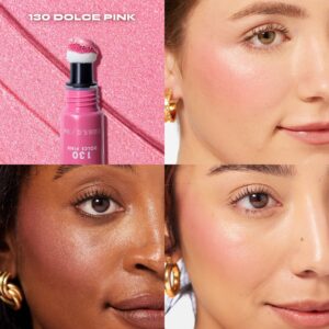 Milani Cheek Kiss Liquid Blush + Glow, Rosalia, 0.33 fl oz - Image 32