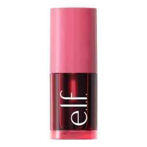 e.l.f. Sheer For It Blush Tint, Buildable Stain For Lips + Cheeks, Left On Red, 0.22 fl oz - Image 12
