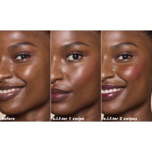 e.l.f. Sheer For It Blush Tint, Buildable Stain For Lips + Cheeks, Left On Red, 0.22 fl oz - Image 18