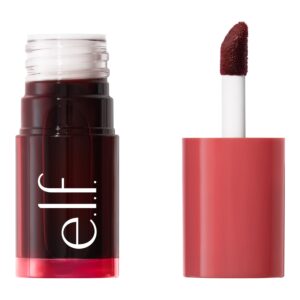 e.l.f. Sheer For It Blush Tint, Buildable Stain For Lips + Cheeks, Left On Red, 0.22 fl oz - Image 22