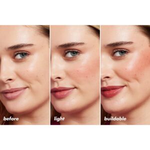 e.l.f. Sheer For It Blush Tint, Buildable Stain For Lips + Cheeks, Left On Red, 0.22 fl oz - Image 25