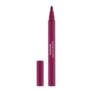 Covergirl Outlast Lipstain, 70 Crimson Glory, Pink, 0.05 fl oz - Image 12