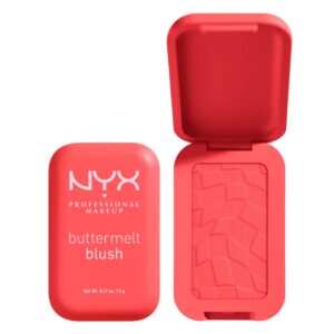 NYX Professional Makeup Buttermelt Powder Blush, My Butta Half - Image 11