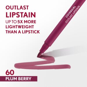 Covergirl Outlast Lipstain, 70 Crimson Glory, Pink, 0.05 fl oz - Image 13