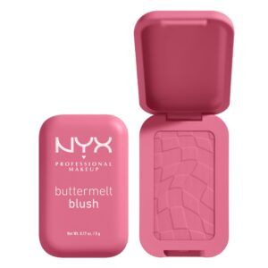 NYX Professional Makeup Buttermelt Powder Blush, My Butta Half - Image 17