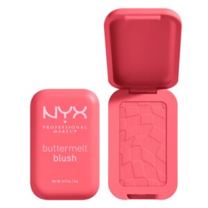 NYX Professional Makeup Buttermelt Powder Blush, My Butta Half - Image 23